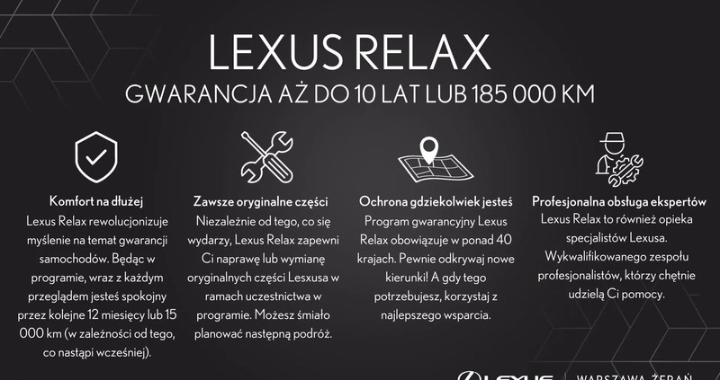 Lexus ES cena 277862 przebieg: 1, rok produkcji 2023 z Szydłowiec małe 137